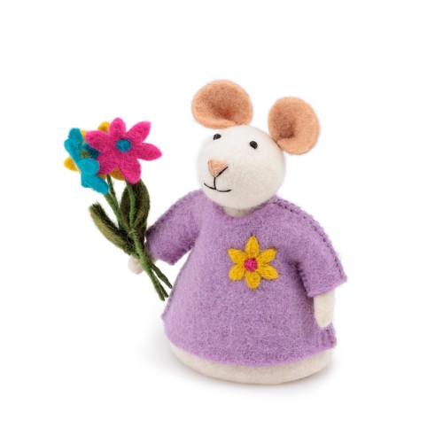 Sjaal met Verhaal - Bloemenmuis