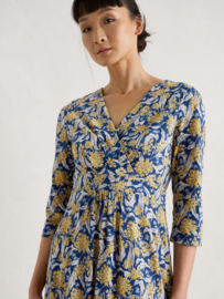 Seasalt - Chapelle dress Woodland Garlic marine
