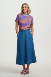 Sugarhill - Maggie T-shirt mauve/orange