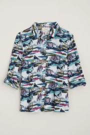 Seasalt - Larissa shirt Turnstone Scene Squall