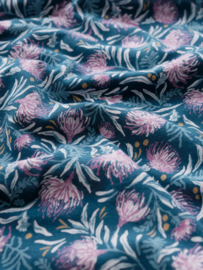 Seasalt - Pier View dress Pin cushion Protea storm