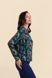 Lalamour - Anna blouse Autumn bouquet