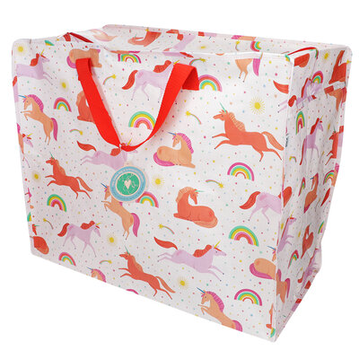 Grote XXL shopper - Unicorn