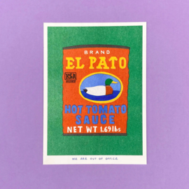 Resin print - Blik El Pato