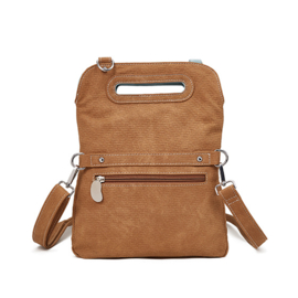 Hi-di-Hi tas Kingfisher l.blue/ cognac