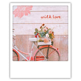 Polaroidkaart With love kaart