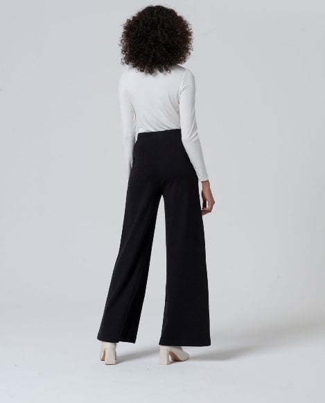 Surkana - Trousers Lida charcoal black