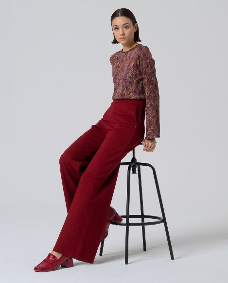 Surkana - Trousers Lisa English red