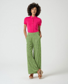Surkana - Trousers wide Orly acid green
