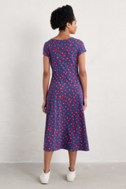 Seasalt - Chapelle dress Looping floral dark voyage