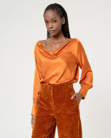 Surkana - Wide trousers mustard