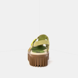 Art shoes - Brighton 1575 Liken green