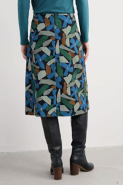 Seasalt - Forest view skirt Zennor flower onyx
