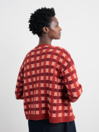 Seasalt - Kensa cardigan Deep rust chalk