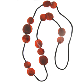 Lange ketting rood