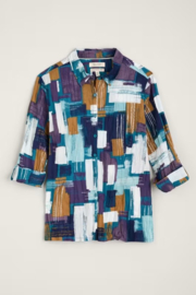 Seasalt - Larissa shirt - Stitched abstract Starling