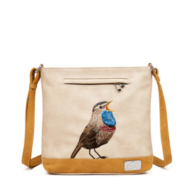 Hi-di-Hi tas Appetizer beige/ cognac
