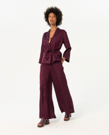 Surkana - Trousers  wide maroon