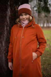 Danefae - DaneKarla softshell coat rust