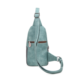Hi-di-Hi - tas Carol aqua/d.grey