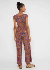 Blutsgeschwister - Sensual sensation drapé jumpsuit Midnight coffee