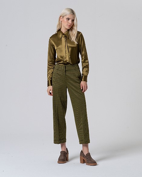 Surkana - Trousers Nida green