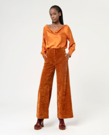 Surkana - Wide trousers mustard