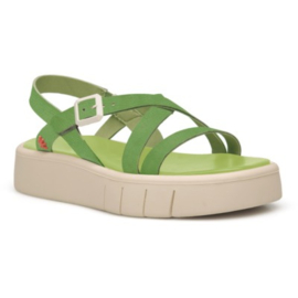 Art shoes - Malaga nubuck green