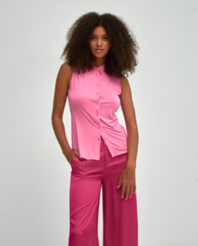Surkana - Mouwloos shirt Lisa Pink