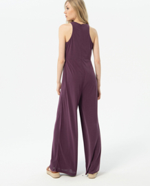 Surkana - Mouwloze jumpsuit maroon