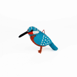 Sjaal met Verhaal Vogel - Ijsvogel