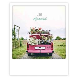 Just married kaart