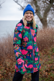 Danefae - DaneTurell coat Geofleur blue
