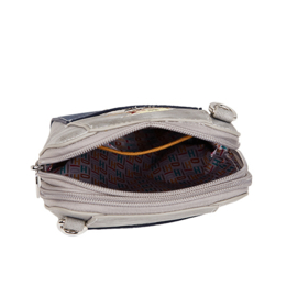Hi-di-Hi tas Little Paradise grey/ navy blue