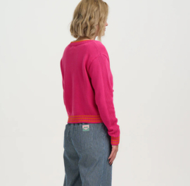 Sugarhill - Sigourney cardigan orange pink