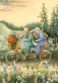 Samen op de tandem kaart