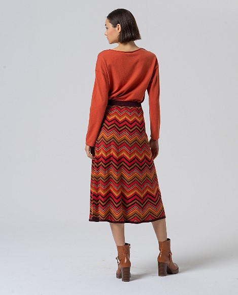 Surkana - Skirt Niux orange