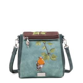 Hi-di-Hi tas Tweet aqua/ purple/d.blue
