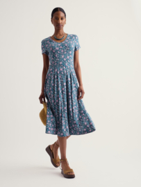 Seasalt - Pier View dress Pin cushion Protea storm