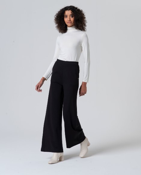 Surkana - Trousers Lida charcoal black