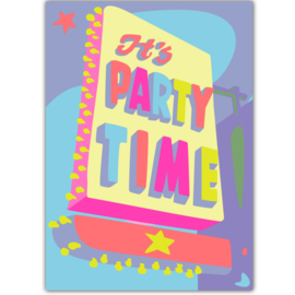 Fluor kaart - Party time