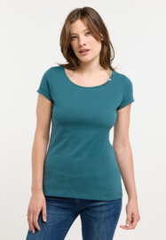 Ragwear - T-shirt Florah teal green
