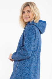 Danefae -  Jane Softshell jas Indigo stippel