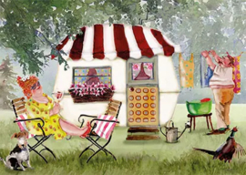 Lekker kamperen kaart