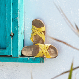 Shangies by Stilov - Slipper Sunlight yellow