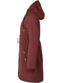 Danefae -  DaneNora winterparka brown/deep bordeaux