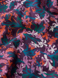 Seasalt - Fettling dress Summer fronds purple kale
