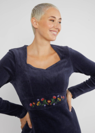 Blutsgeschwister - Party dress Heart escape to the stars blue