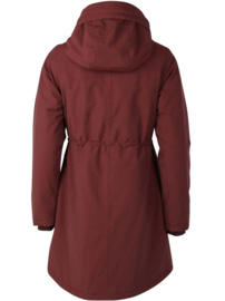 Danefae -  DaneNora winterparka brown/deep bordeaux