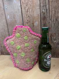 B(u)y Me - Bierdekenvaasje groene stippels